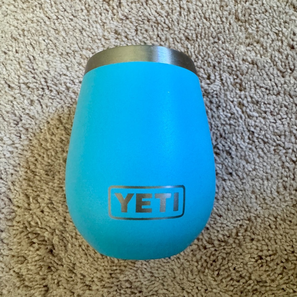 YETI Sky Blue Wine Tumbler